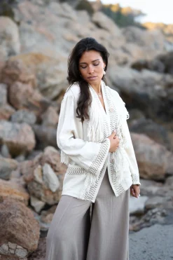 Kimono Jacke Esthetica Ecru