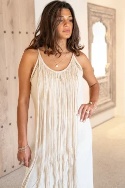 Kleid Clio Scorva Ecru