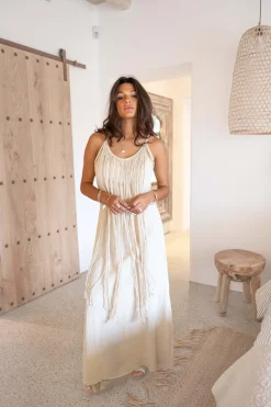 Kleid Clio Scorva Ecru