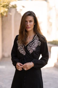 Kleid Corazon Schwarz