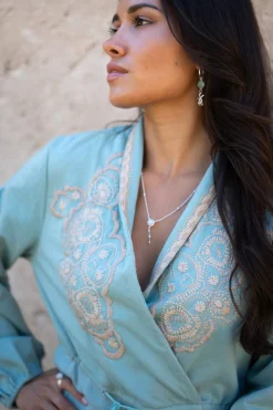 Kleid Corazon Steinblau