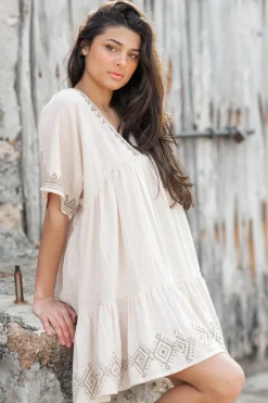 Kleid Elia Resort Elfenbein