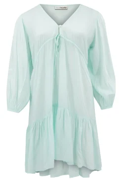 Kleid Eva Einfarbig Mint