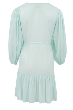 Kleid Eva Einfarbig Mint