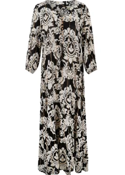 Kleid Gloria Barock Schwarzer Druck