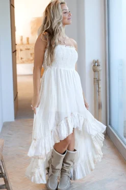 Kleid Gypsy Boho Powder Tye Dye