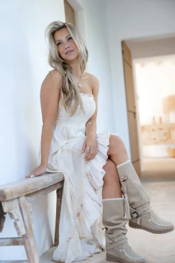 Kleid Gypsy Boho Powder Tye Dye