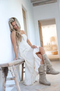 Kleid Gypsy Boho Powder Tye Dye