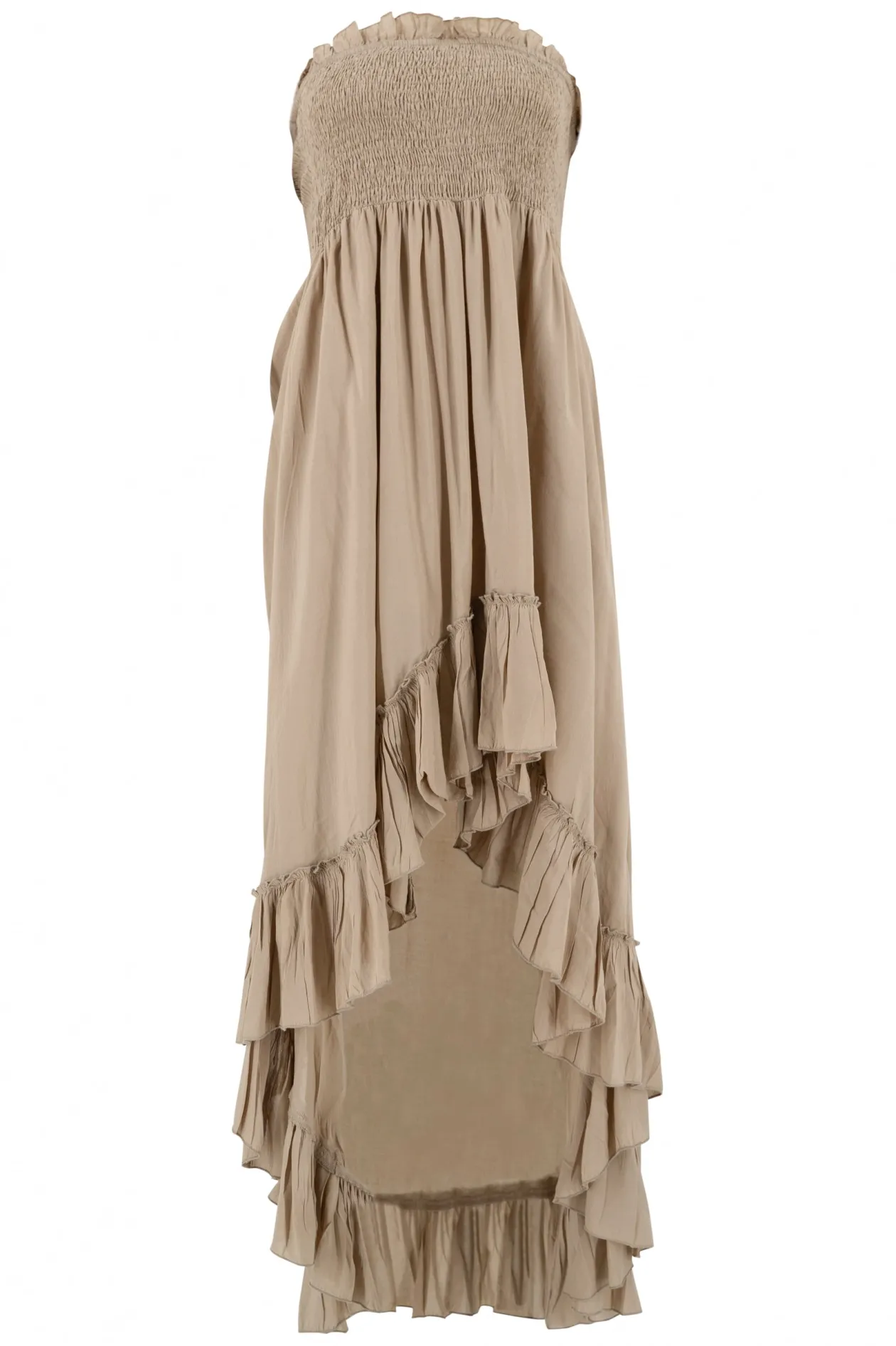 Kleid Gypsy Boho Taupe