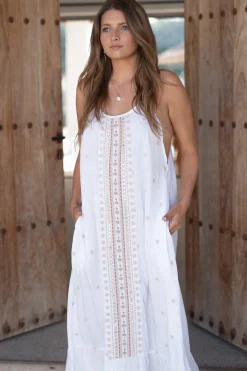 Kleid Icha Alma Weiß