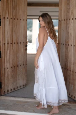 Kleid Icha Alma Weiß