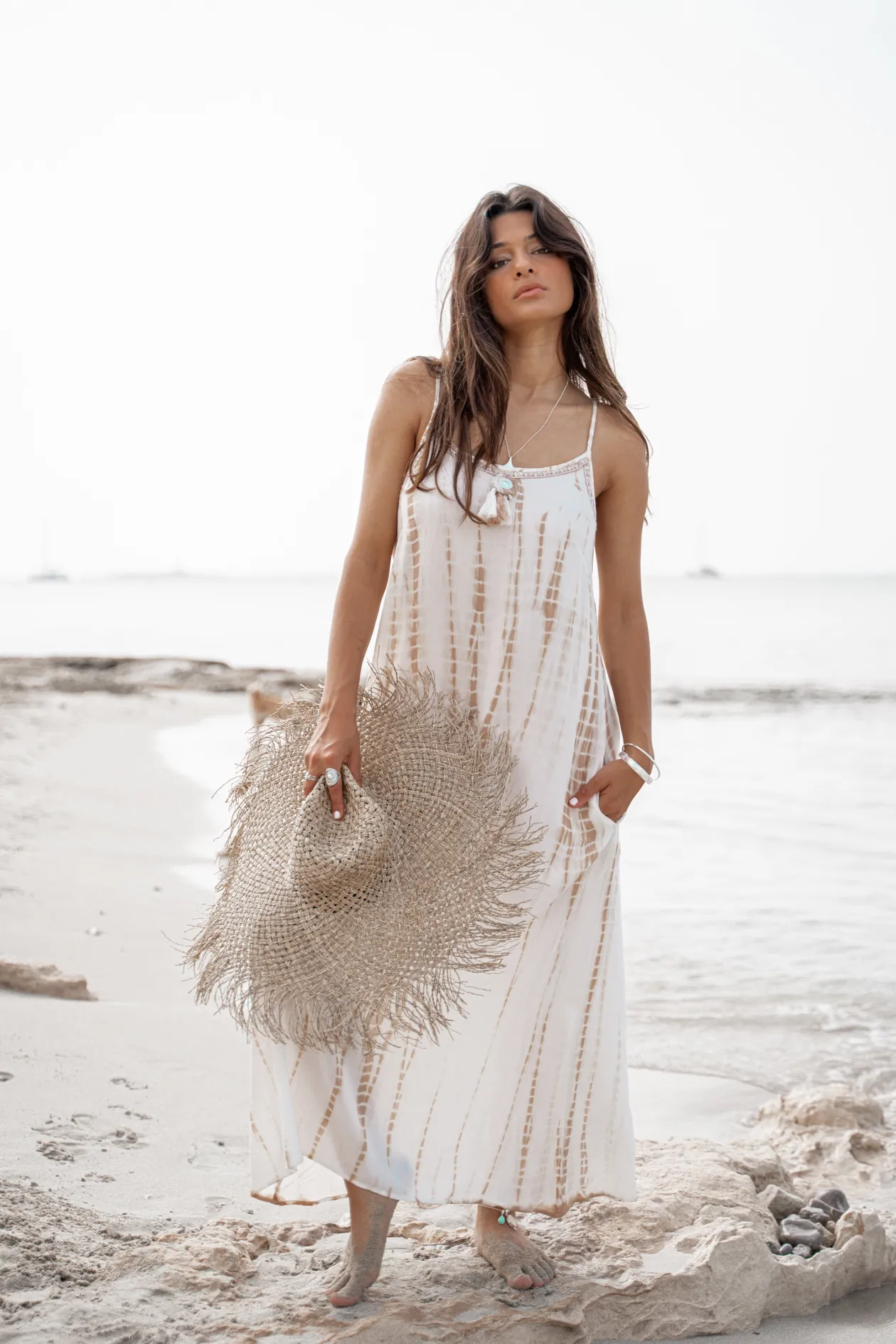 Kleid Icha Dreamcatcher Natural Tye Dye