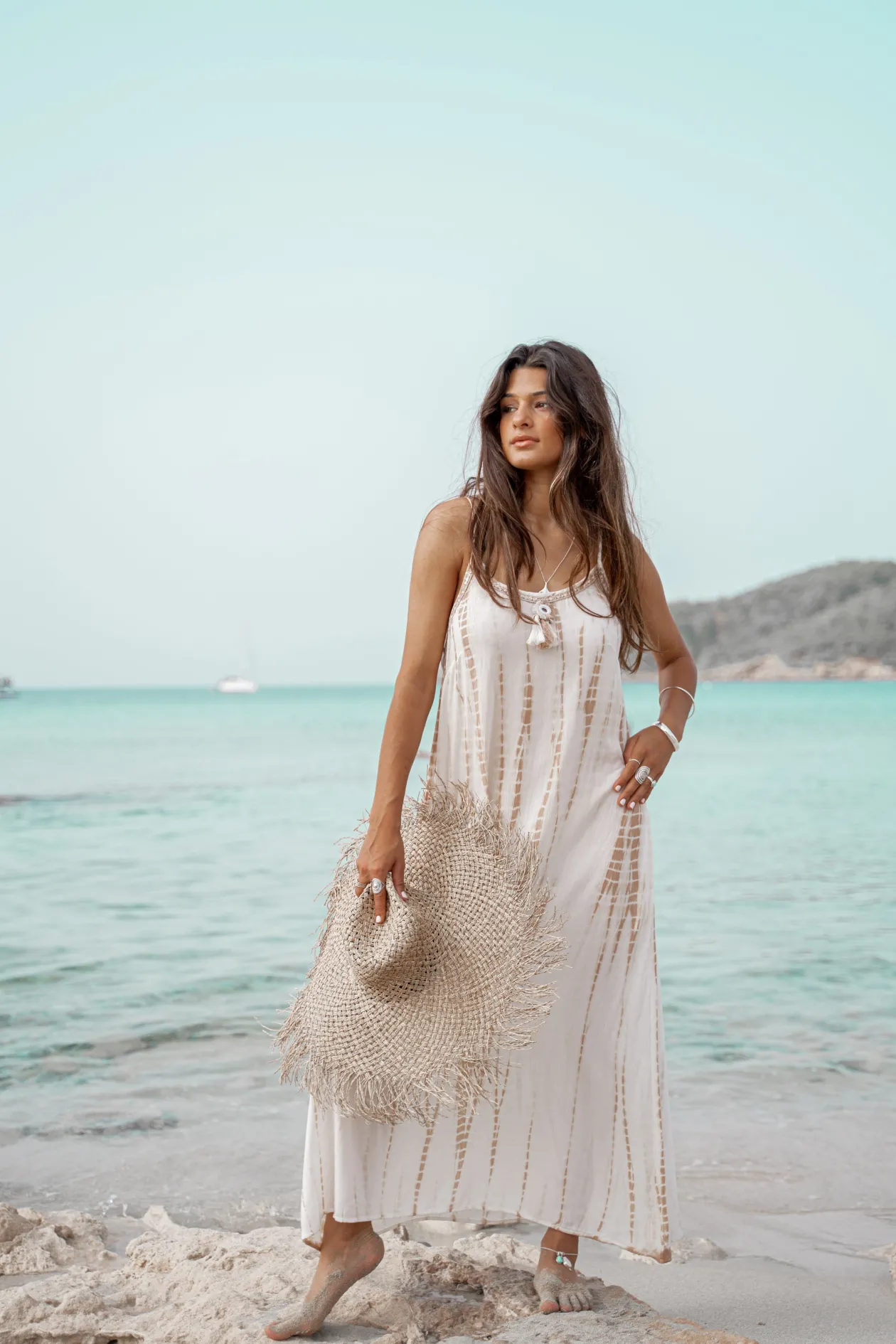 Kleid Icha Dreamcatcher Natural Tye Dye