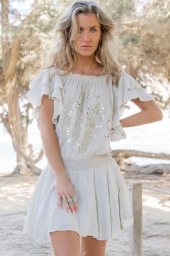 Kleid Jairo Mirror Sand