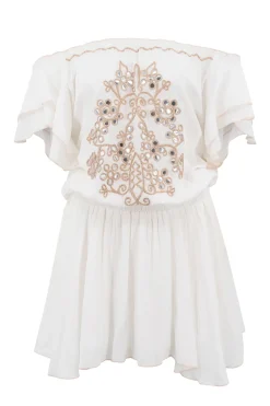 Kleid Jairo Mirror Weiß