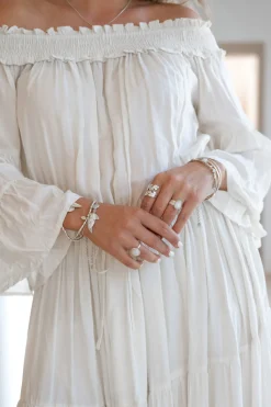 Kleid Jamee Boho Ecru