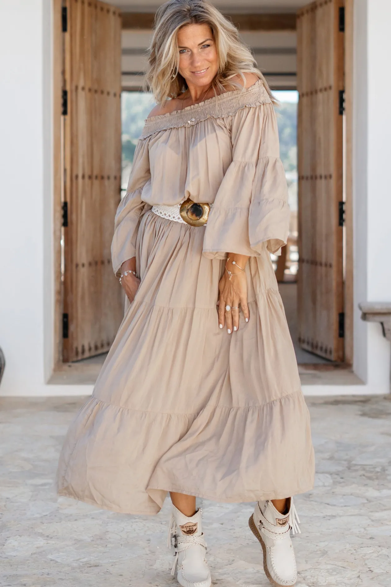 Kleid Jamee Boho Powder