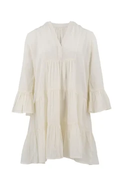 Kleid Lilla Elfenbein