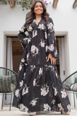 Kleid Lucia Bloom Schwarz