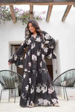 Kleid Lucia Bloom Schwarz