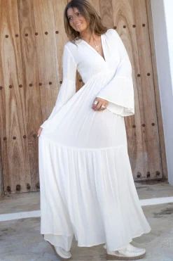 Kleid Lucia Blume Elfenbein