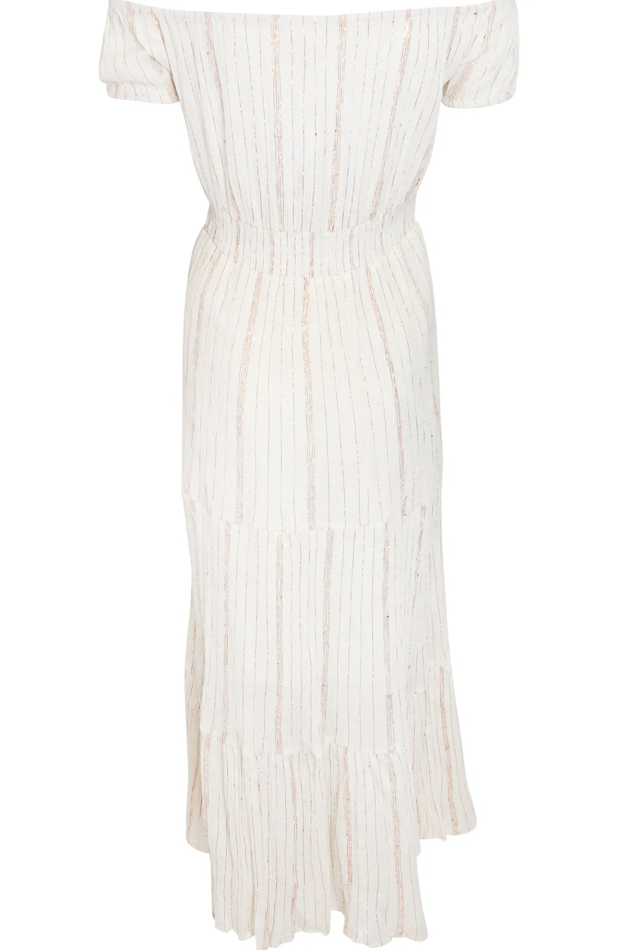 Kleid Lurex Elfenbein