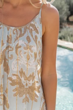 Kleid Madia Barock Mint