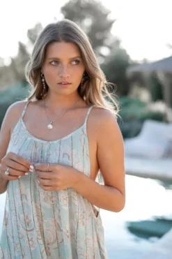 Kleid Madia Barock Mint Print