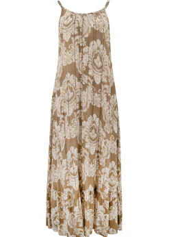 Kleid Madia Barock Taupe