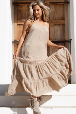 Kleid Madia Boho Powder