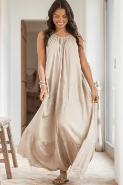 Kleid Mina Taupe
