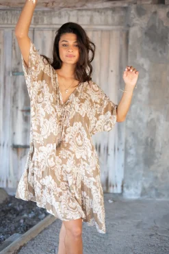 Kleid Mio Barock Taupe