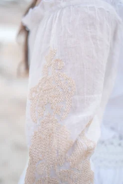 Kleid Peralta Cuenca Weiß