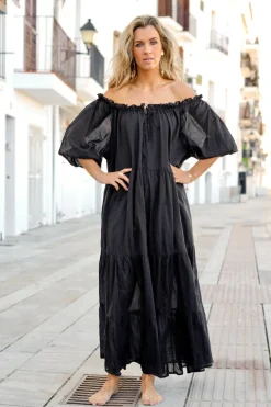 Kleid Peralta Schwarz