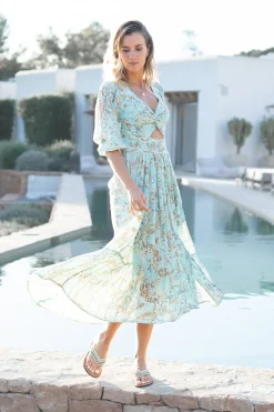 Kleid Santi Paisley Mint