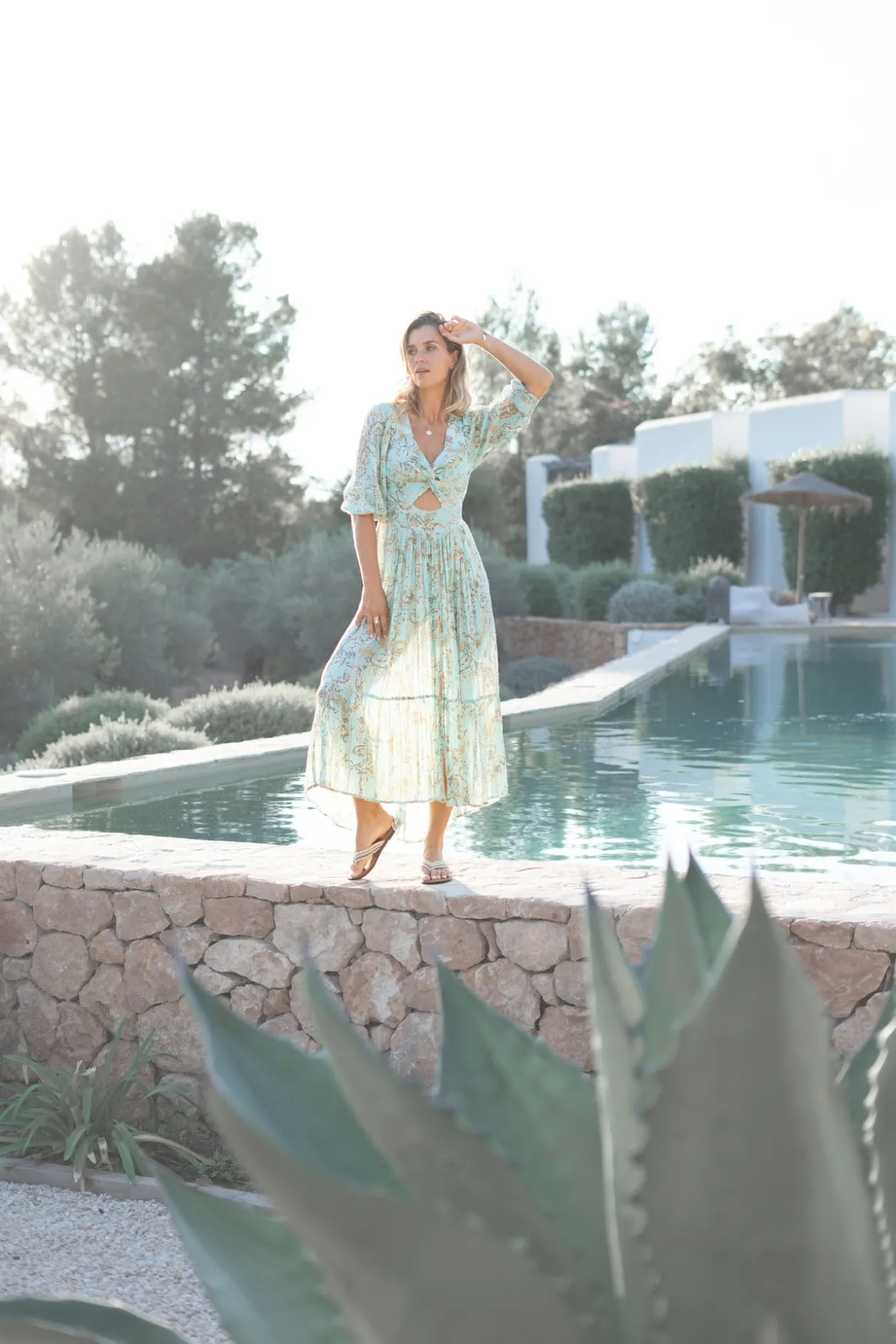 Kleid Santi Paisley Mint