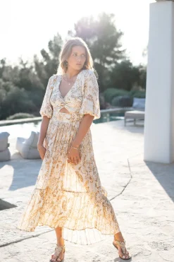 Kleid Santi Paisley Sand