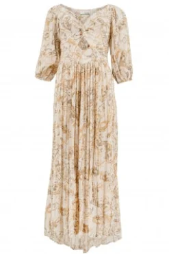 Kleid Santi Paisley Sand