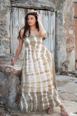 Kleid Solana Strap Taupe