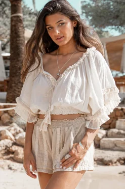 Kurze Hose Chalina Sand