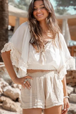 Kurze Hose Chalina Sand