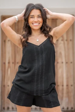 Kurze Hose Mila Schwarz