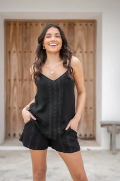 Kurze Hose Mila Schwarz