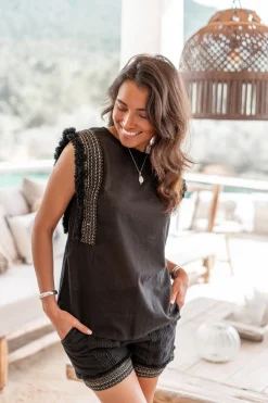 Kurze Hose Sierra Schwarz