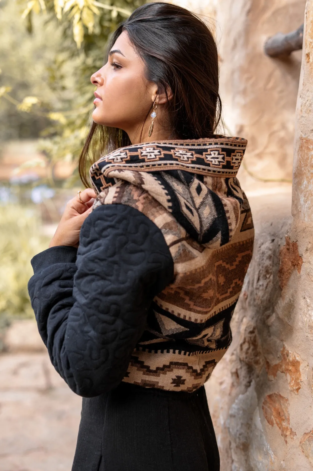 Kurze Jacke Nomad Braun