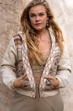 Kurze Jacke Nomad Natural