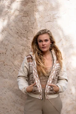 Kurze Jacke Nomad Natural