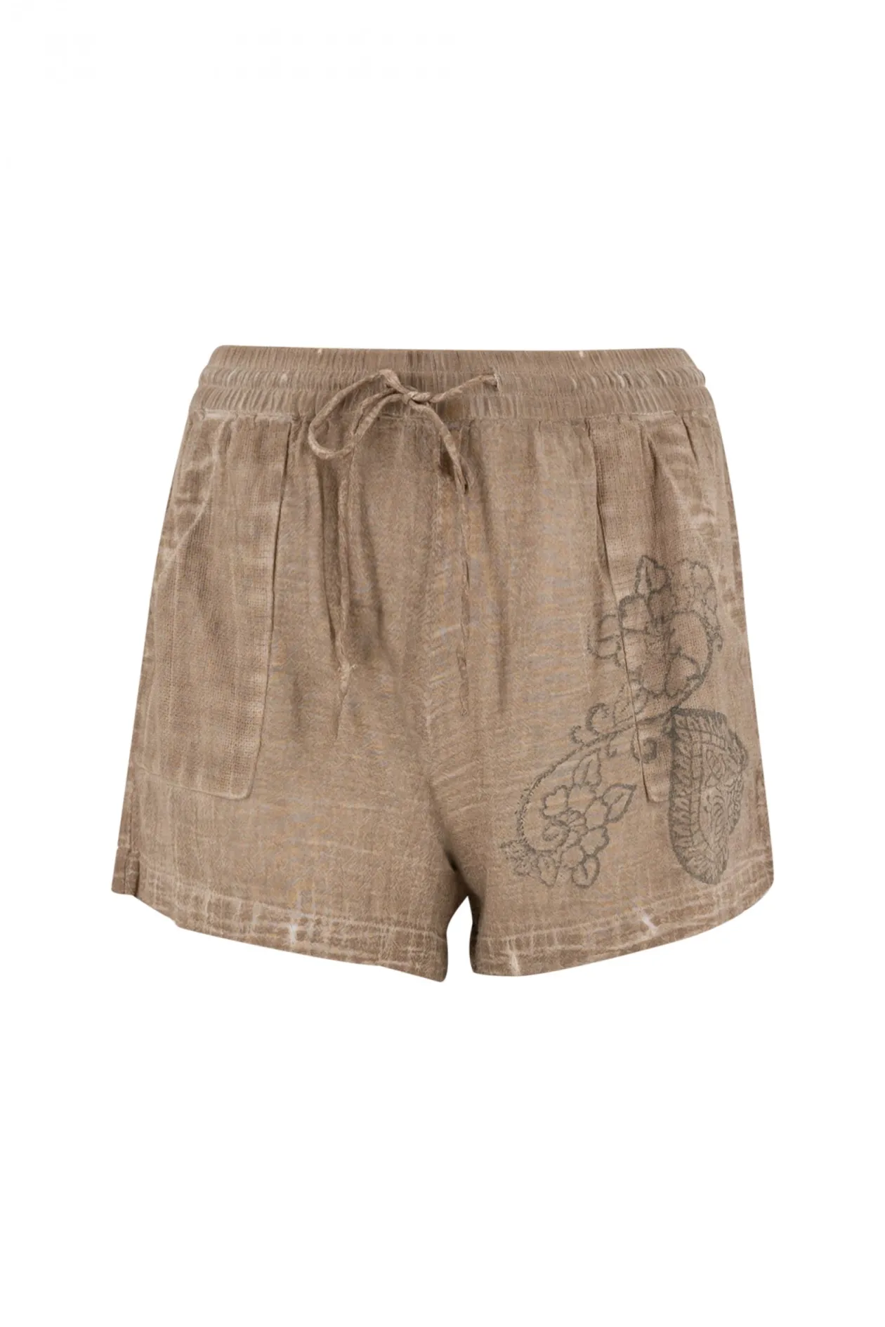 Kurzer Cami Jersey Taupe