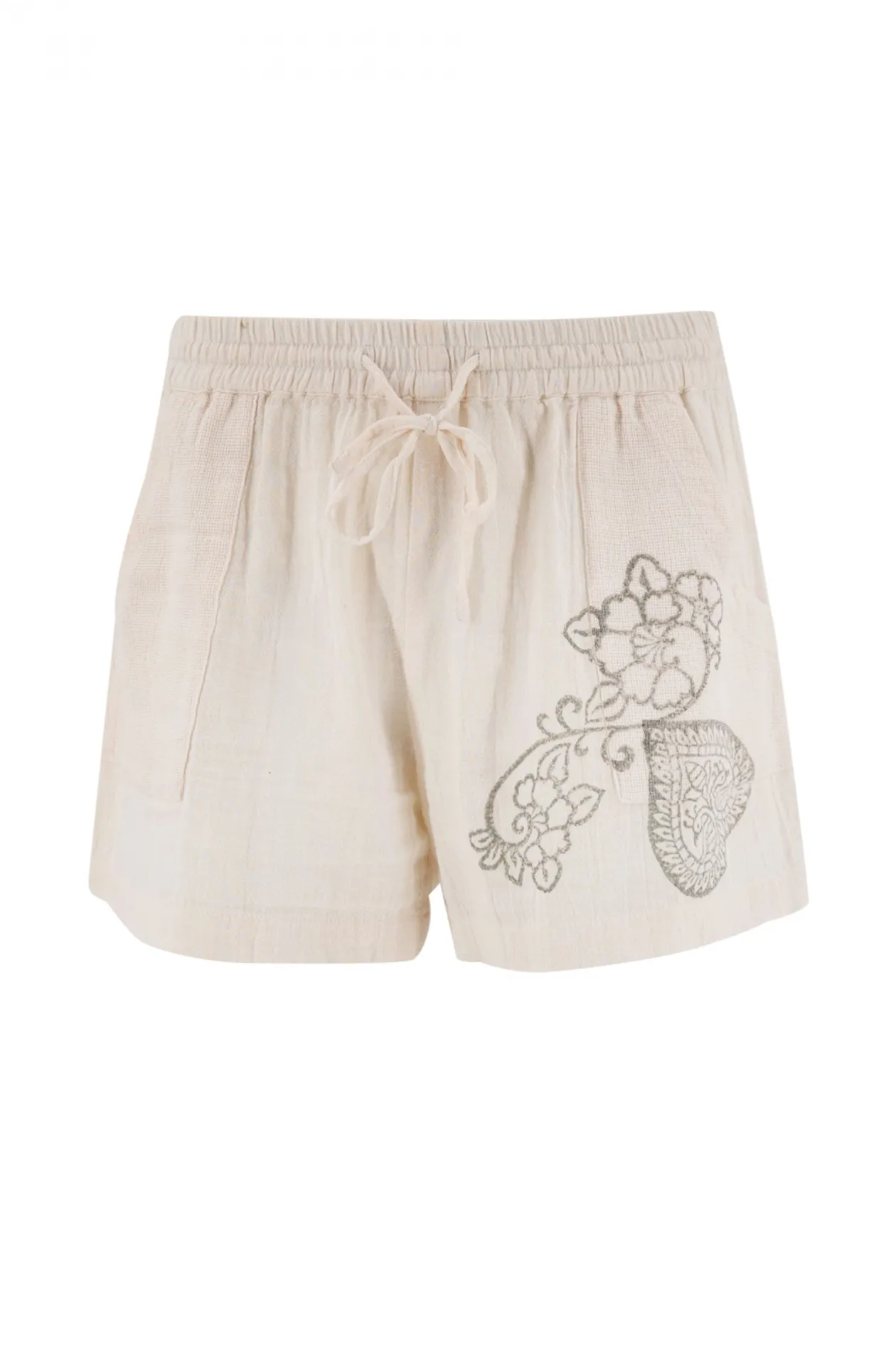 Kurzer Cami Jersey Weiß