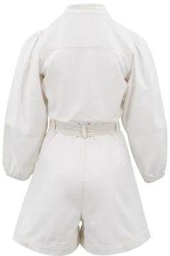 Kurzer Jumpsuit Iska Off White
